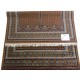 Wełniany ręcznie tkany dywan Indo Keshan 130x190cm orientalny brązowy