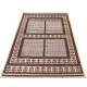 Wełniany ręcznie tkany dywan Indo Keshan 130x190cm orientalny beżowy