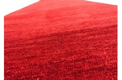 100% wełna gruby dywan handloom z indii czerwony 70x300cm chodnik