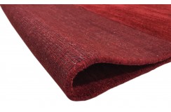 100% wełna gruby dywan handloom z indii czerwony 70x300cm chodnik