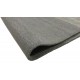 Gładki 100% wełniany dywan Gabbeh Handloom szary/zielony chodnik 70x250cm bez wzorów