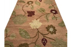 100% wełna gruby dywan z Indii  150x240cm design do salonu pętelkowy