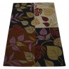 Kolorowy kwiatowy dywan RUG COLLECTION do salonu nowoczesny design 100% wełna 150x240cm Indie