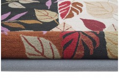 100% wełna gruby dywan z Indii  150x240cm design do salonu pętelkowy