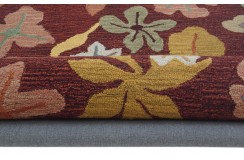 100% wełna gruby dywan z Indii  150x240cm design do salonu pętelkowy