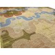 Kolorowy abstrakcyjny dywan RUG COLLECTION do salonu nowoczesny design 100% wełna 150x240cm Indie