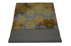 100% wełna gruby dywan z Indii  150x240cm design do salonu pętelkowy