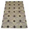 Kolorowy gruby dywan RUG COLLECTION do salonu nowoczesny design 100% wełna 150x240cm Indie