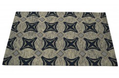 100% wełna gruby dywan z Indii  150x240cm design do salonu pętelkowy