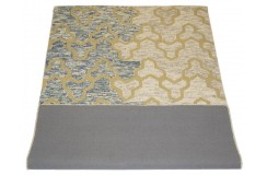 100% wełna gruby dywan z Indii  150x240cm design do salonu pętelkowy