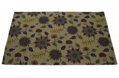 100% wełna gruby dywan z Indii  150x240cm design do salonu pętelkowy