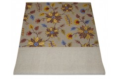 100% wełna gruby dywan z Indii  150x240cm design do salonu pętelkowy