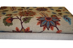 100% wełna gruby dywan z Indii  150x240cm design do salonu pętelkowy
