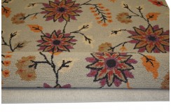 100% wełna gruby dywan z Indii  150x240cm design do salonu pętelkowy