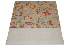 100% wełna gruby dywan z Indii  150x240cm design do salonu pętelkowy