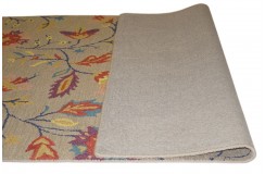 100% wełna gruby dywan z Indii  150x240cm design do salonu pętelkowy