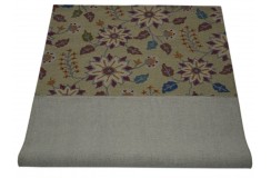 100% wełna gruby dywan z Indii  150x240cm design do salonu pętelkowy