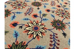 100% wełna gruby dywan z Indii  150x240cm design do salonu pętelkowy