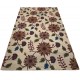 Kolorowy kwiatowy dywan RUG COLLECTION do salonu nowoczesny design 100% wełna 150x240cm Indie promocja