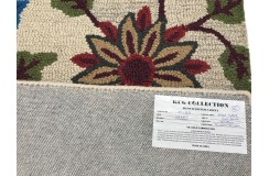 100% wełna gruby dywan z Indii  150x240cm design do salonu pętelkowy
