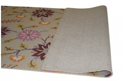 100% wełna gruby dywan z Indii  150x240cm design do salonu pętelkowy