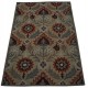 Kolorowy kwiatowy dywan RUG COLLECTION do salonu nowoczesny design 100% wełna 150x240cm Indie promocja