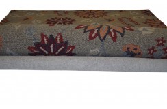 100% wełna gruby dywan z Indii  150x240cm design do salonu pętelkowy