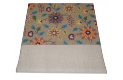 100% wełna gruby dywan z Indii  150x240cm design do salonu pętelkowy