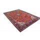 Czerwony oryginalny dywan Kashan (Keszan) z Iranu wełna 216x303cm perski