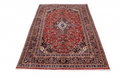 Ręcznie tkany oryginalny dywan Kashan (Keszan) z Iranu wełna 200x311cm perski