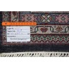 Herati ręcznie tkany dywan Bidjar z Indii wełniany granatowy 250x300