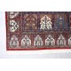 Wzorzysty dywan w kwatery Indo Baktjar drobno, gęsto ręcznie tkany 100% wełna 120x180cm