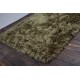 Ekskluzywny ręcznie gęsto tkany włochacz Brinker Carpets Alaska złoto-zielony 160x230cm masywny