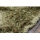 Ekskluzywny ręcznie gęsto tkany włochacz Brinker Carpets Alaska złoto-zielony 160x230cm masywny