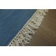 Niebieski kilim perski z deseniem 100% wełniany dywan płasko tkany 180x240cm dwustronny Iran