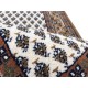 Wełniany ręcznie tkany dywan Mir z Indii 90x160cm orientalny beż brąz