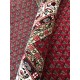 Wełniany ręcznie tkany dywan Mir Royal z Indii 170x240cm orientalny czerwony