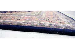 Niebieski ręcznie tkany dywan Tabriz z Indii wełniany 250x300cm