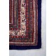 Gęsto tkany granatowy dywan Mir z Iranu 266x267cm 100% wełna oryginalny perski kwadratowy