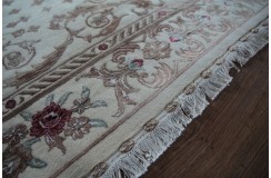 Klasyczny perski dywan Tebriz - Tabriz z Iranu, wełna i jedwab