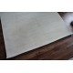 Biały lśniący designerski dywan w pasy wiskoza Obsession my Maori 220 Ivory 160x230cm