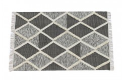 Solidny wełniany wysokiej jakości tkany ręcznie kilim 240x300 art deco