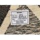 Szary kilim Art Deco durry 100% wełniany dywan płasko tkany 240x300cm dwustronny Indie dwupoziomowy