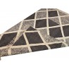 Solidny wełniany wysokiej jakości tkany ręcznie kilim 155x245 art deco