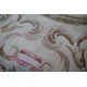 Piękny dywan Aubusson Habei ręcznie tkany z Chin 300x400cm 100% wełna przycinany rzeźbione kwiaty beżowy 