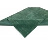 Gładki 100% wełniany dywan Gabbeh Handloom zielony różne wymiary
