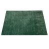 Gładki 100% wełniany dywan Gabbeh Handloom zielony różne wymiary
