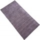Gładki 100% wełniany dywan Gabbeh Handloom Lori liliowy bez wzorów, różne wymiary