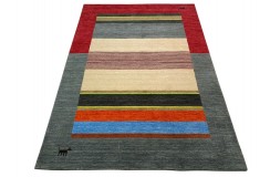 Kolorowy 100% wełniany dywan Gabbeh Handloom 170x240cm 