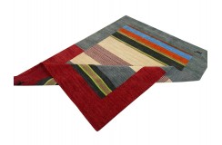 Kolorowy 100% wełniany dywan Gabbeh Handloom 170x240cm 